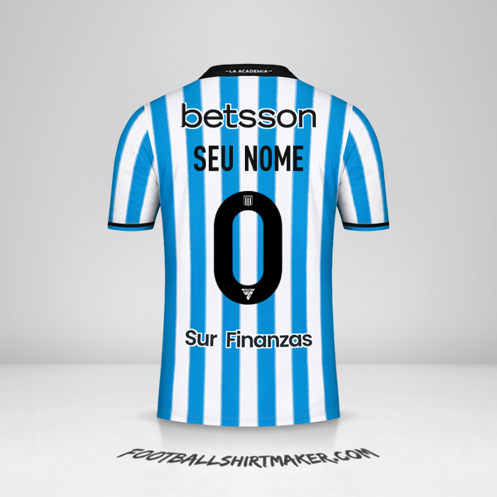 Camisa Racing Club 2024 -  seu nome - 0