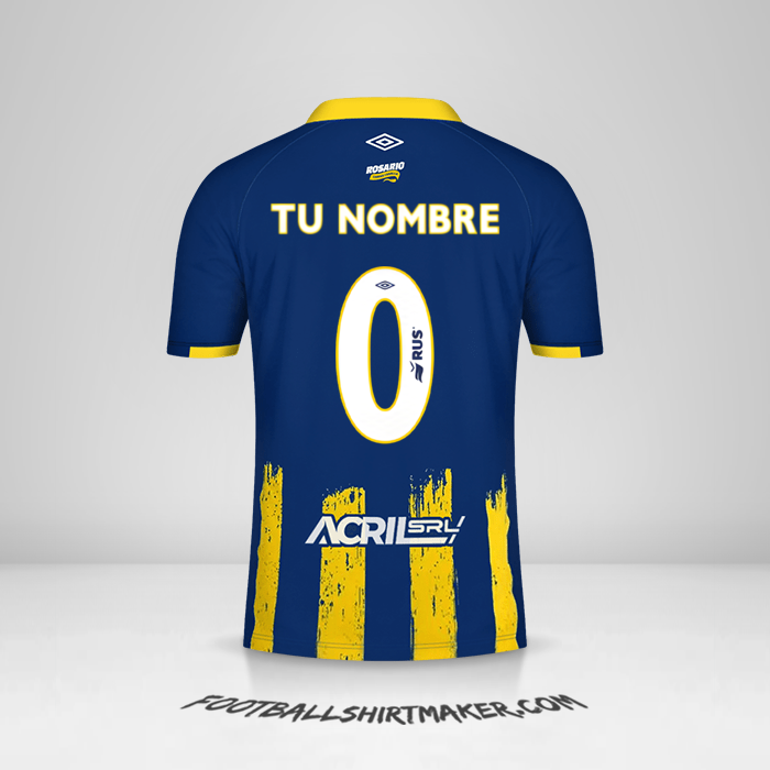 Camiseta Rosario Central 2024 -  tu nombre - 0