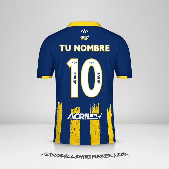 Jersey Rosario Central 2024 número 10 tu nombre