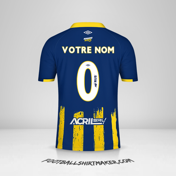 Maillot Rosario Central 2024 -  votre nom - 0