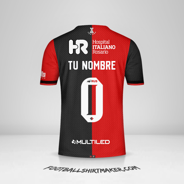 Camiseta Newells Old Boys 2024 -  tu nombre - 0