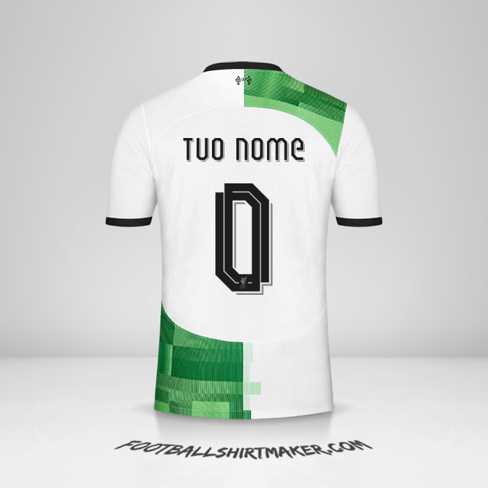Maglia Liverpool FC 2023/2024 Cup II -  tuo nome - 0
