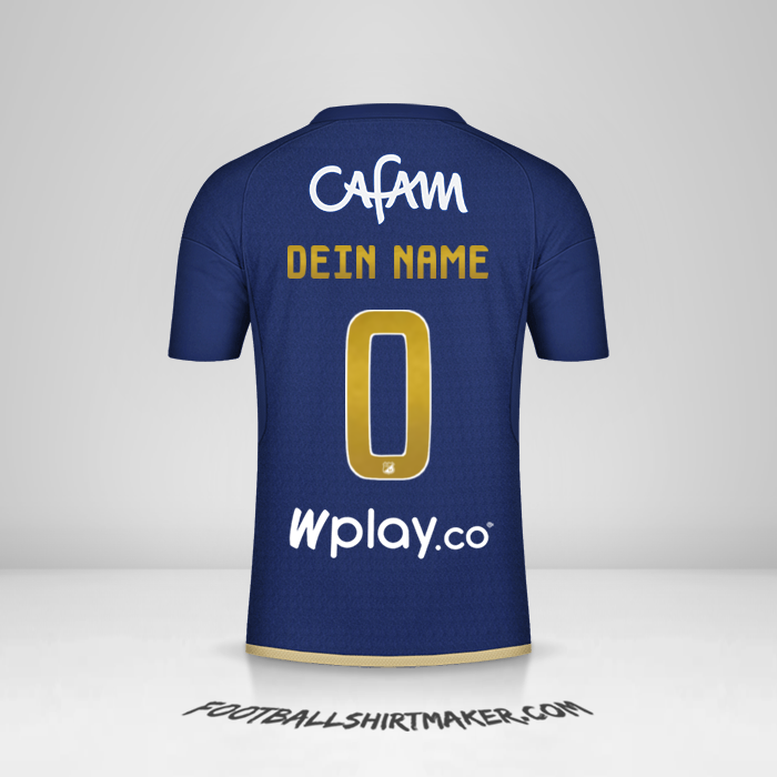 Trikot Millonarios FC 2024 -  dein name - 0