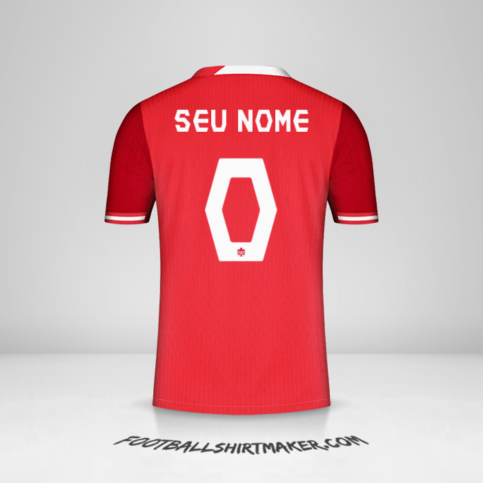 Camisa Canadá 2024 -  seu nome - 0