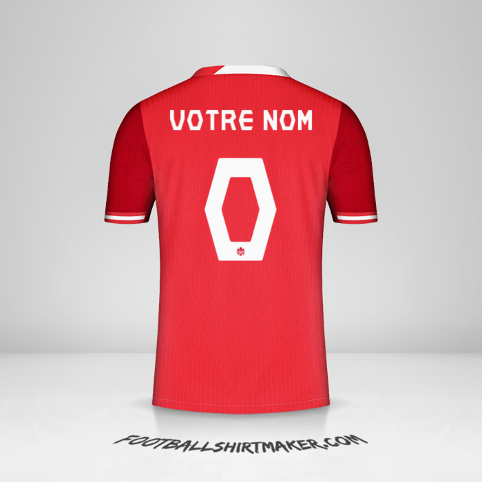 Maillot Canada 2024 -  votre nom - 0