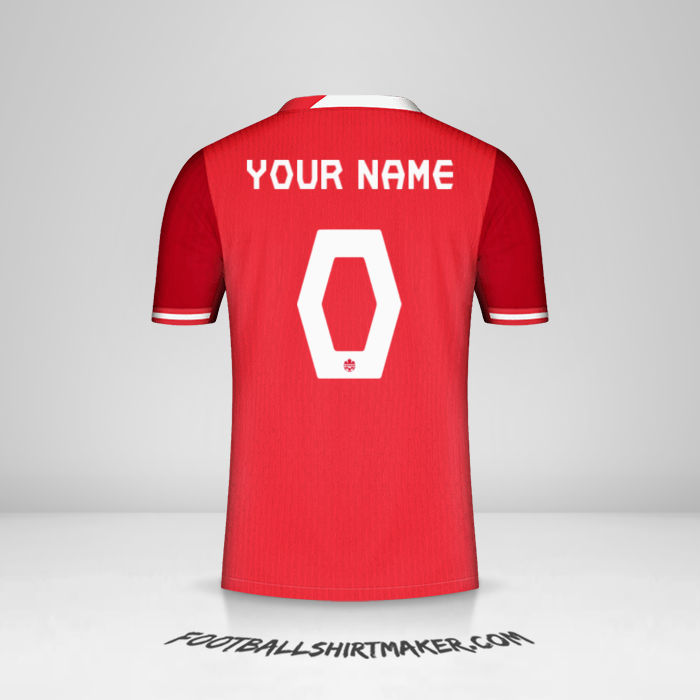 Jersey Canada 2024 -  your name - 0