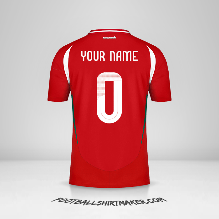 Shirt Hungary 2024 -  your name - 0