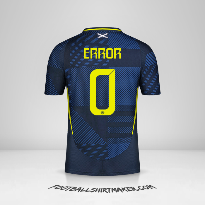 Maillot Écosse 2024 -  error - 0