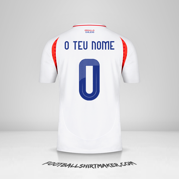 Camisola Chile 2024 II -  o teu nome - 0