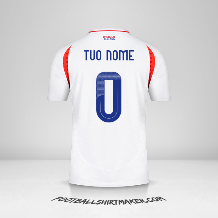 Maglia Cile 2024 II -  tuo nome - 0