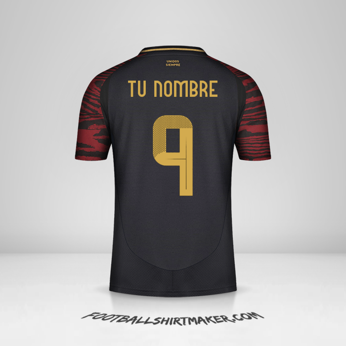 Camiseta Peru 2024 II número 9 tu nombre