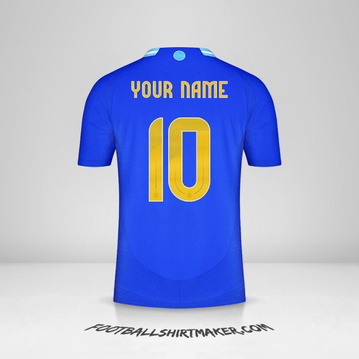 Argentina 2024 II shirt number 10 your name