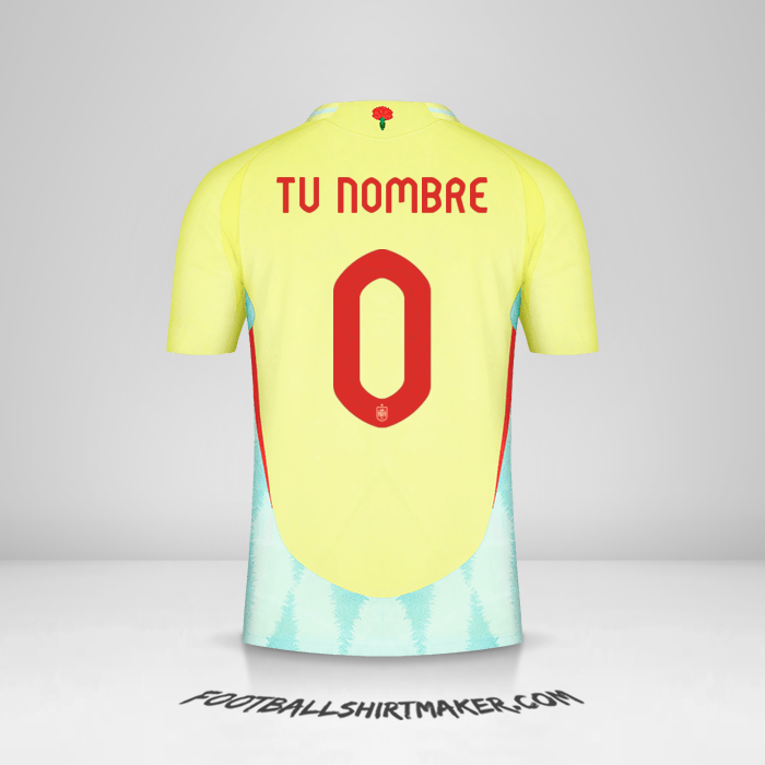 Jersey España 2024 II -  tu nombre - 0