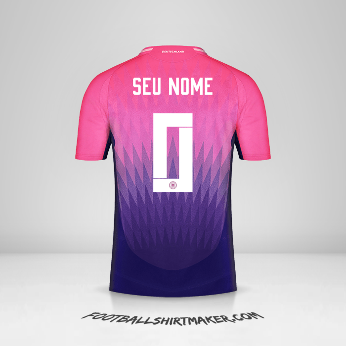 Camisa Alemanha 2024 II -  seu nome - 0