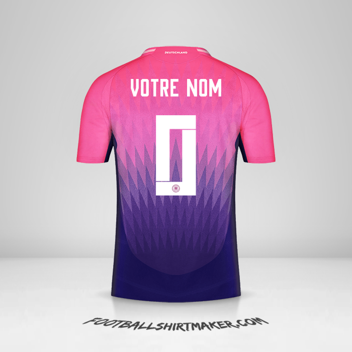 Maillot Allemagne 2024 II -  votre nom - 0