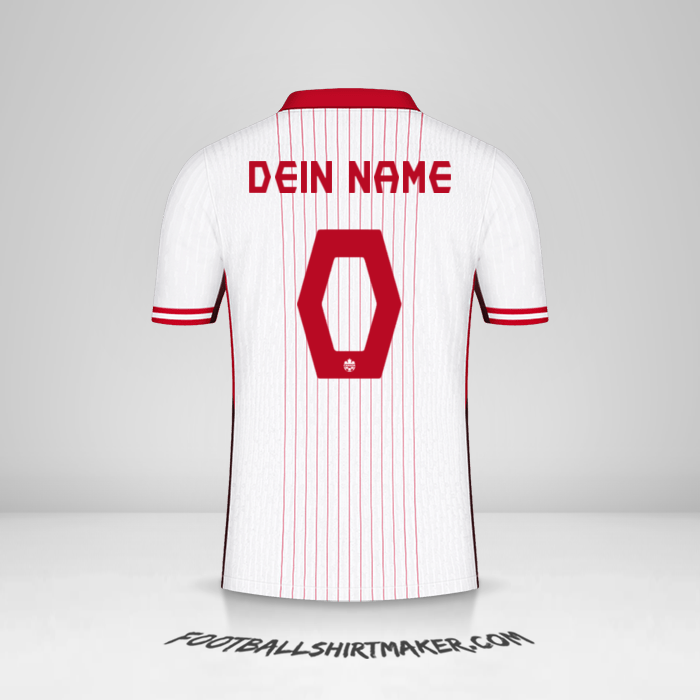 Trikot Kanada 2024 II -  dein name - 0