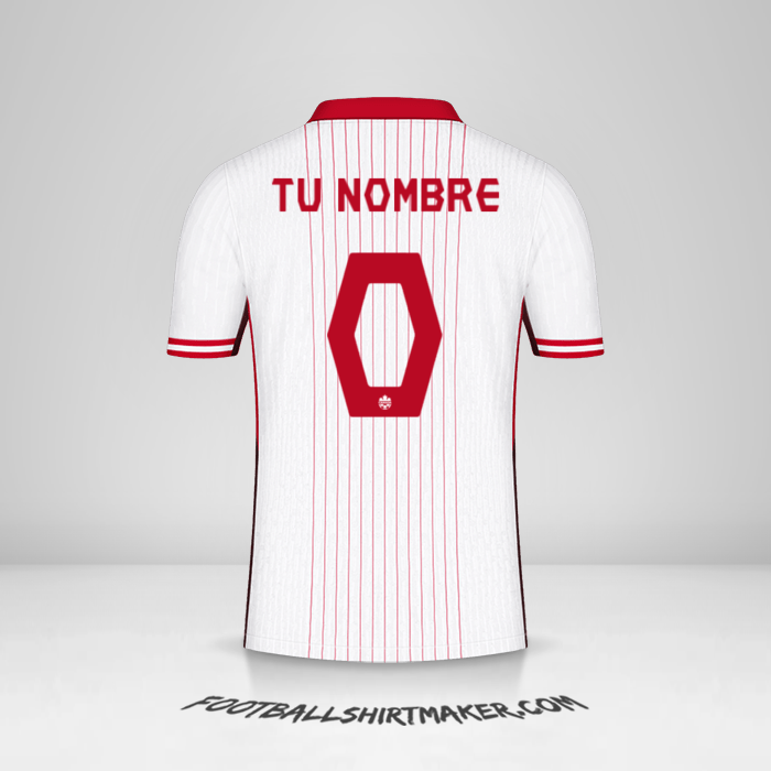 Camiseta Canada 2024 II -  tu nombre - 0