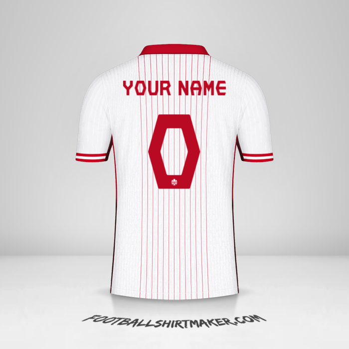 Jersey Canada 2024 II -  your name - 0