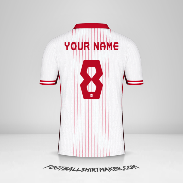 Canada 2024 II jersey number 8 your name