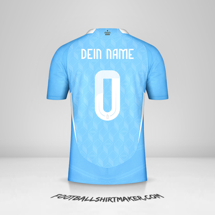 Trikot Belgien 2024 II -  dein name - 0