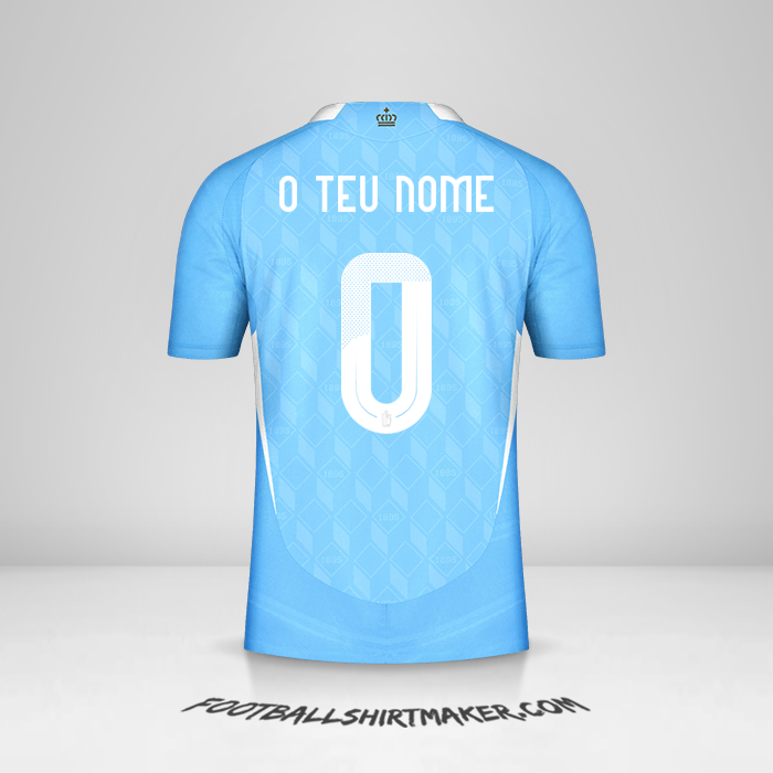 Camisola Bélgica 2024 II -  o teu nome - 0