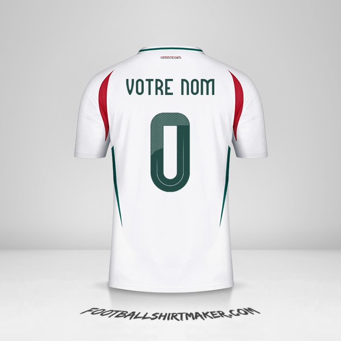 Maillot Hongrie 2024 II -  votre nom - 0