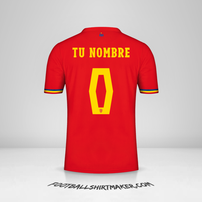 Camiseta Rumania 2024 II -  tu nombre - 0