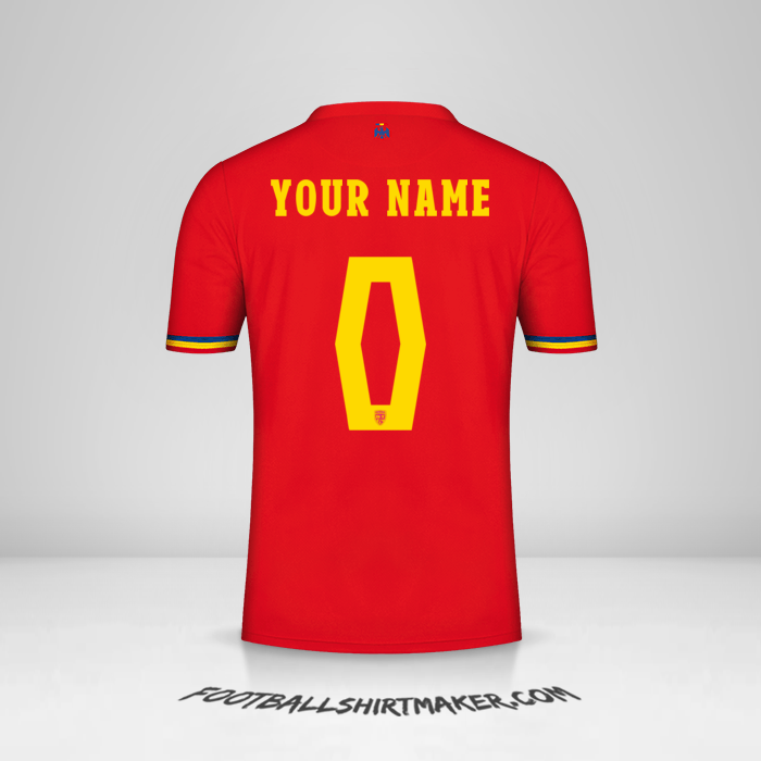 Shirt Romania 2024 II -  your name - 0