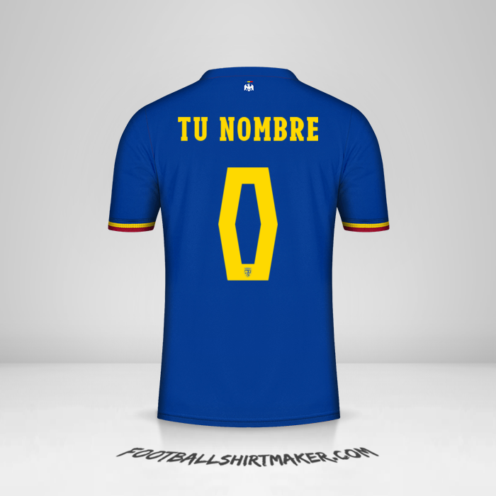 Jersey Rumania 2024 III -  tu nombre - 0