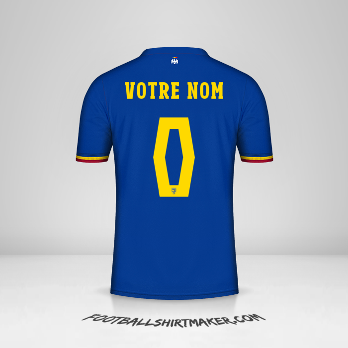 Maillot Roumanie 2024 III -  votre nom - 0