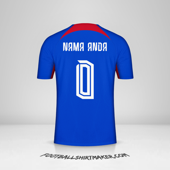 Jersey Slowakia 2024 -  nama anda - 0