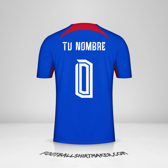 Jersey Eslovaquia 2024 -  tu nombre - 0