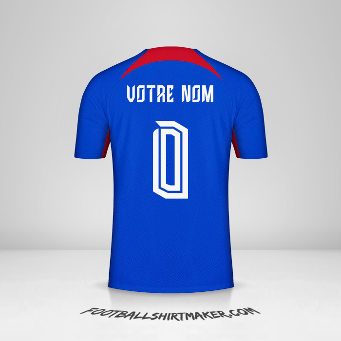 Maillot Slovaquie 2024 -  votre nom - 0