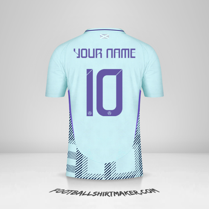 Scotland 2024 II shirt number 10 your name