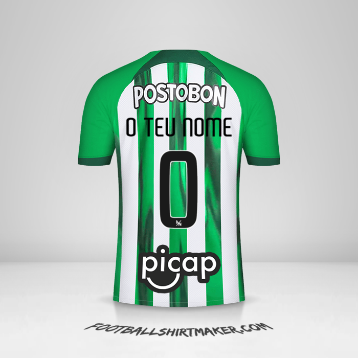 Camisola Atletico Nacional 2024 -  o teu nome - 0