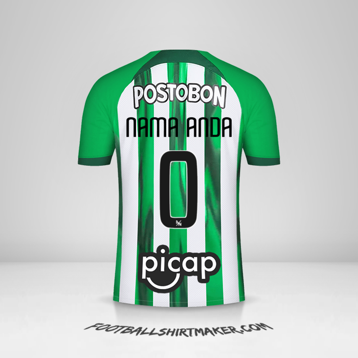 Jersey Atletico Nacional 2024 -  nama anda - 0