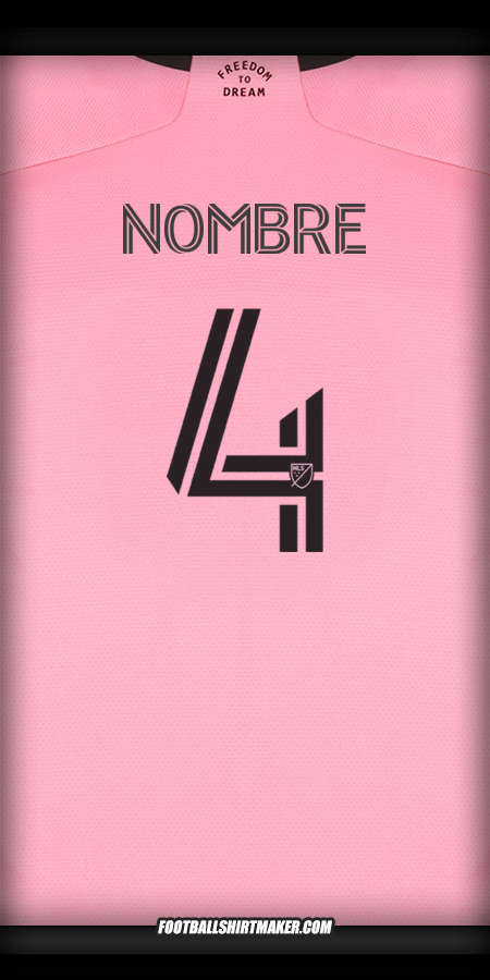 Camiseta Inter Miami 2024/2025 -  nombre - 4