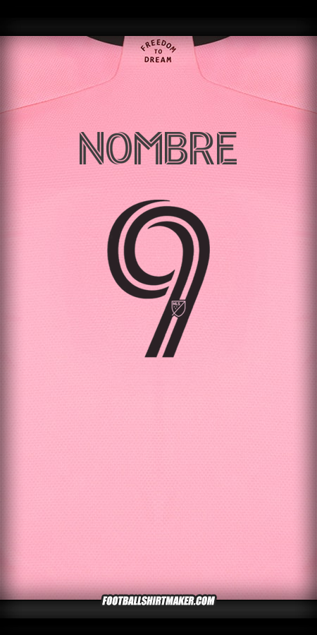 Camiseta Inter Miami 2024/2025 -  nombre - 9
