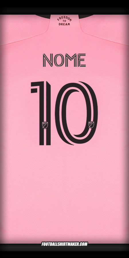 Maglia Inter Miami 2024/2025 -  nome - 10