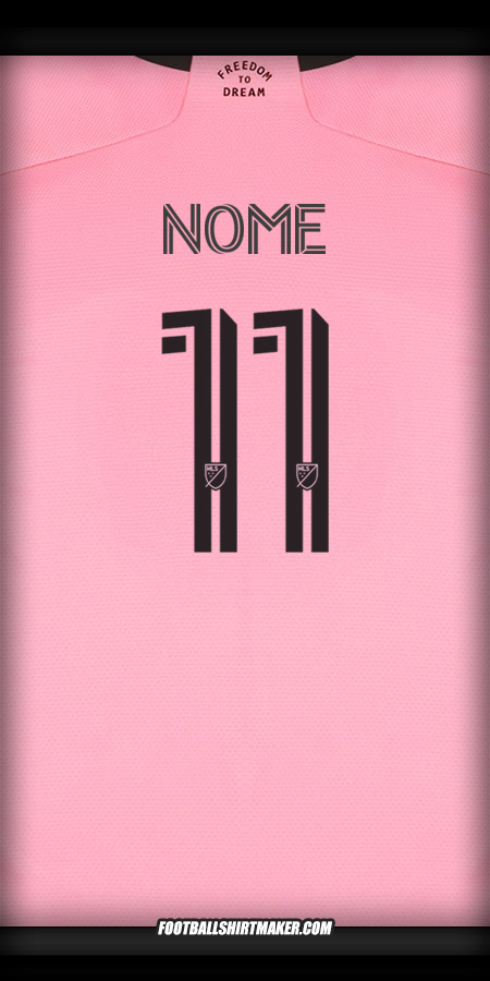 Camisola Inter Miami 2024/2025 -  nome - 11