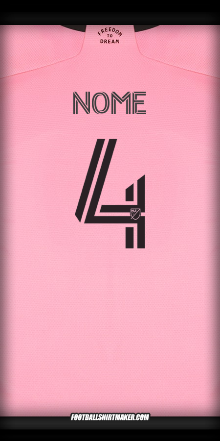 Camisola Inter Miami 2024/2025 -  nome - 4