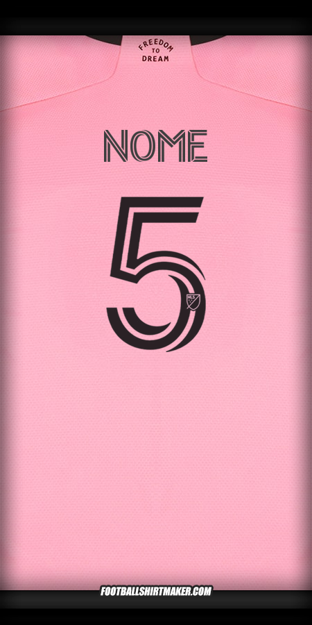 Maglia Inter Miami 2024/2025 -  nome - 5