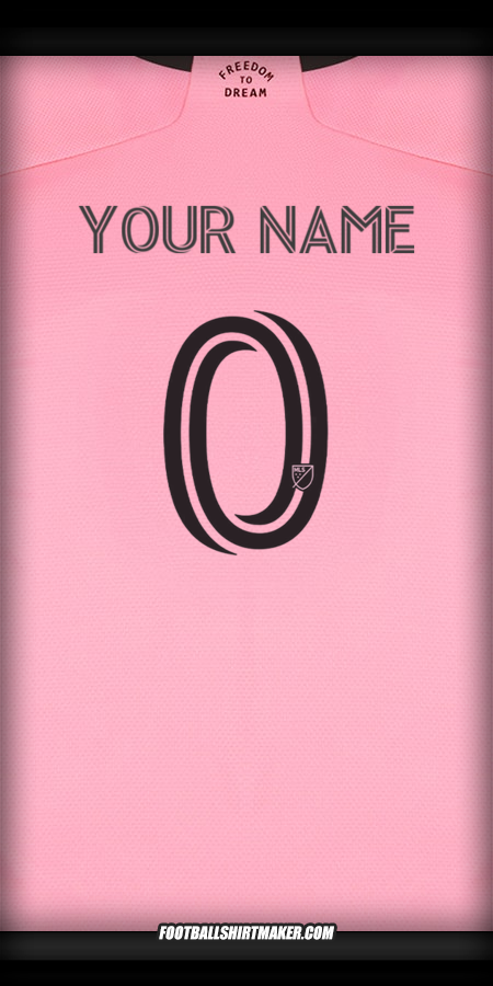Shirt Inter Miami 2024/2025 -  your name - 0