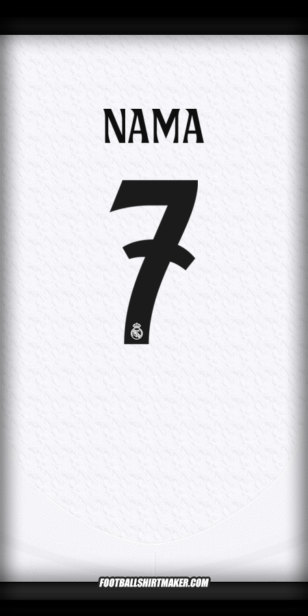 Jersey Real Madrid CF Cup 2024/2025 -  nama - 7