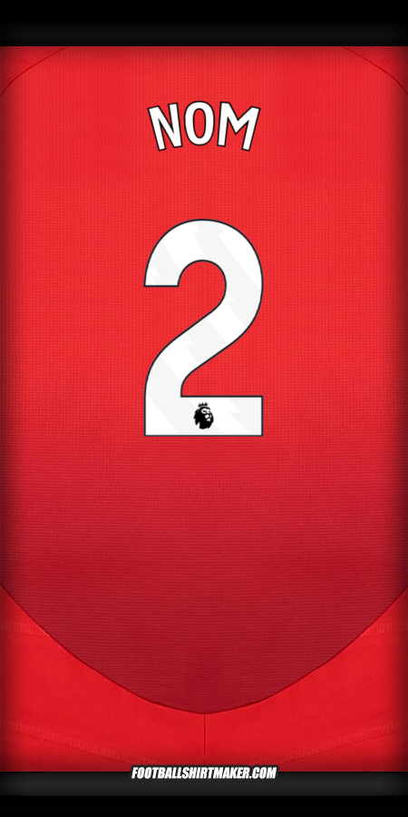 Maillot Manchester United 2024/2025 -  nom - 2