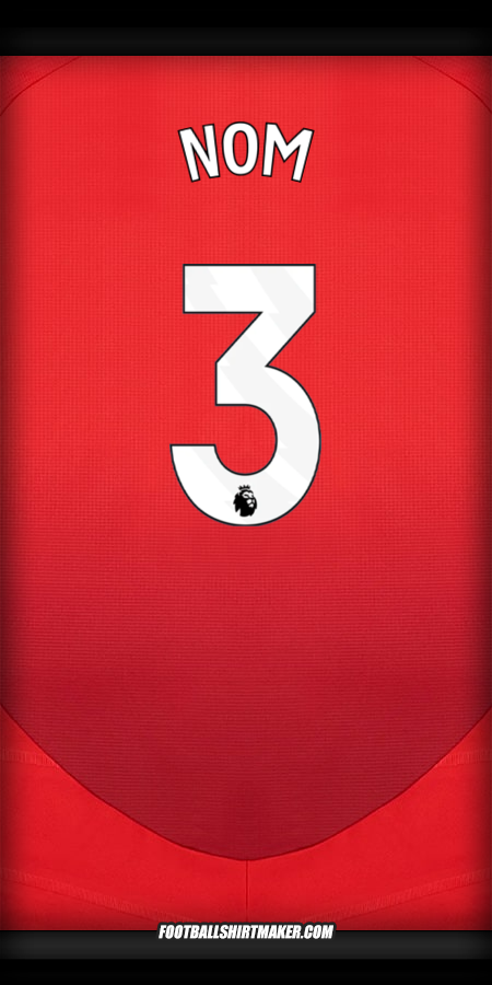 Maillot Manchester United 2024/2025 -  nom - 3
