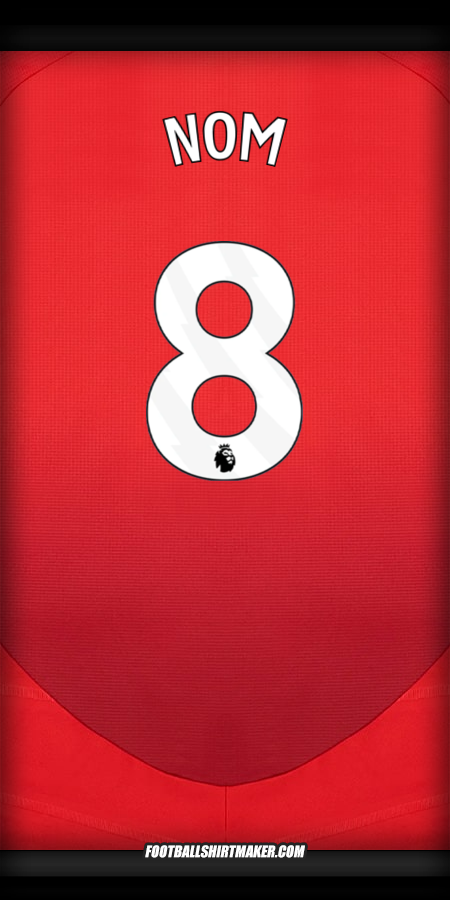 Maillot Manchester United 2024/2025 -  nom - 8