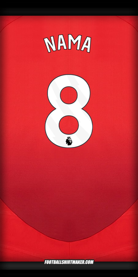 Jersey Manchester United 2024/2025 -  nama - 8