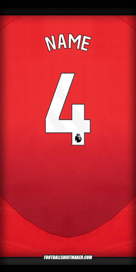 Trikot Manchester United 2024/2025 -  name - 4