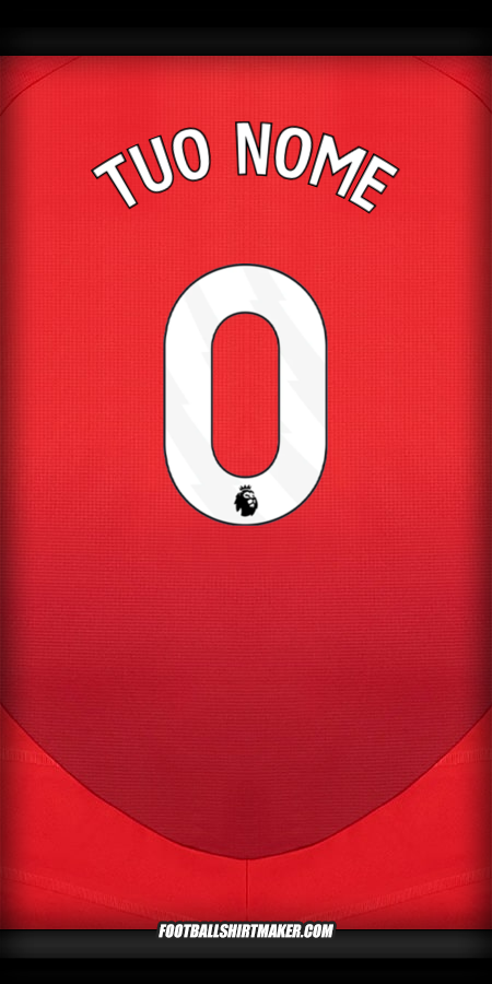 Maglia Manchester United 2024/2025 -  tuo nome - 0